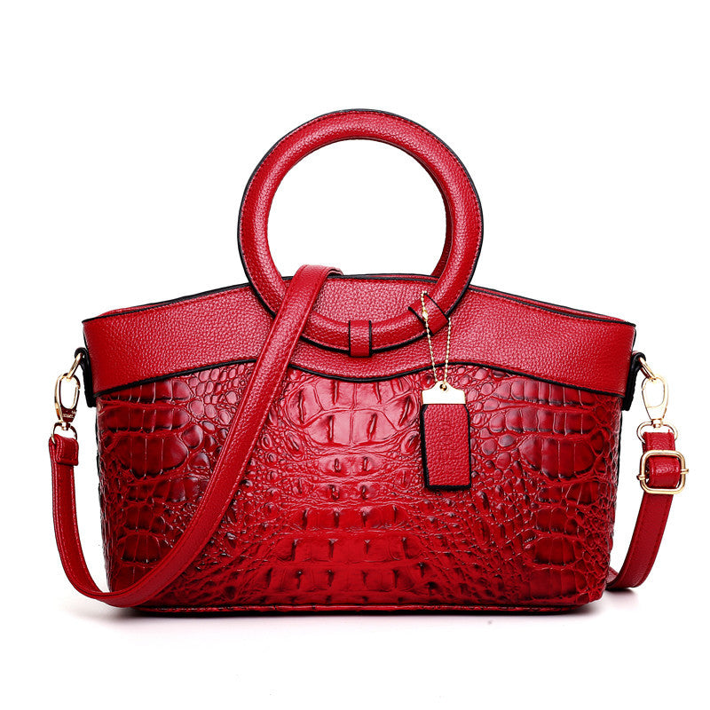 Crocodile Leather Luxury Handbag