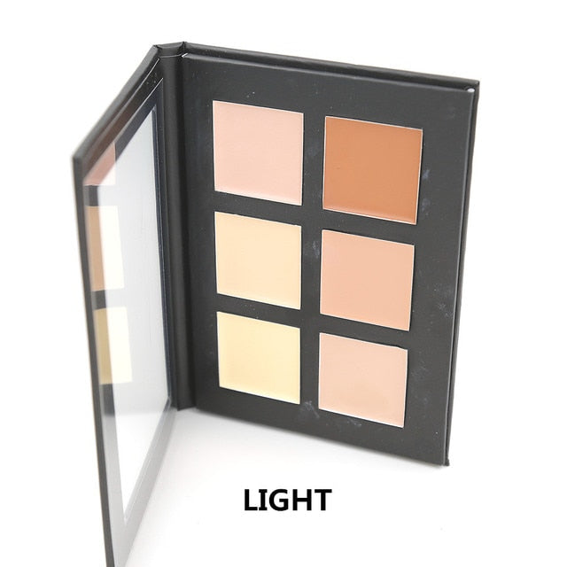 6 Colors Contour & Concealer Palette