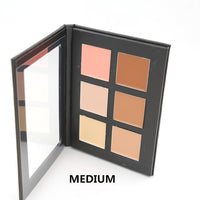 6 Colors Contour & Concealer Palette