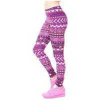 Round Ombre Printing Leggings