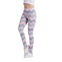 Stripe Printed Leggings